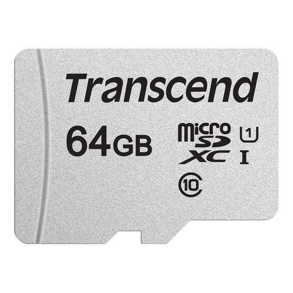 Transcend 64G MicroSD Card 300s UHS-I
