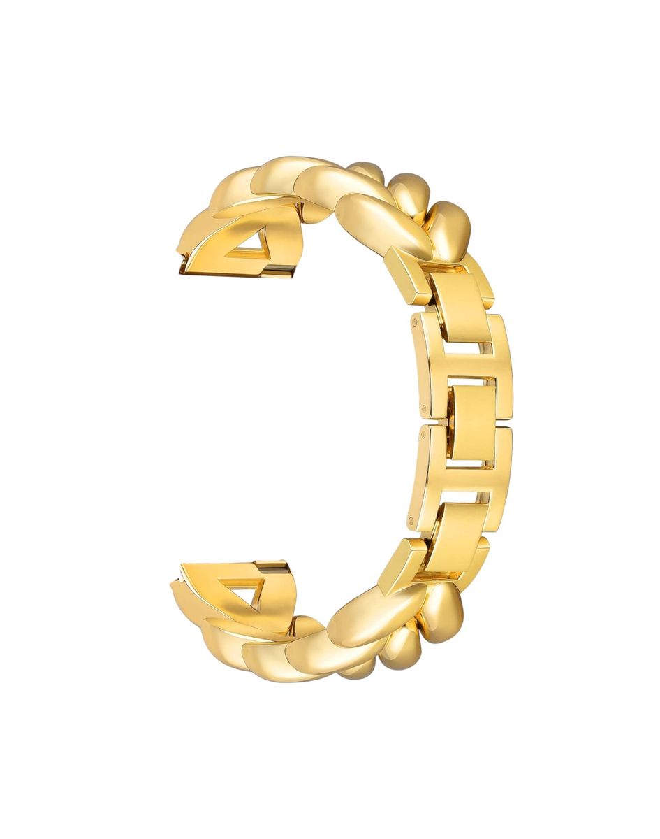 Thick Braided Minimalist Apple Watch Strap - Gold | Shop Today. Get it