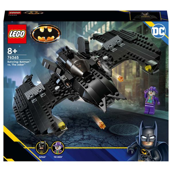LEGO® DC Batman DC Batwing: Batman™ vs. The Joker™ 76265 Building Toy Set (357 Pieces)