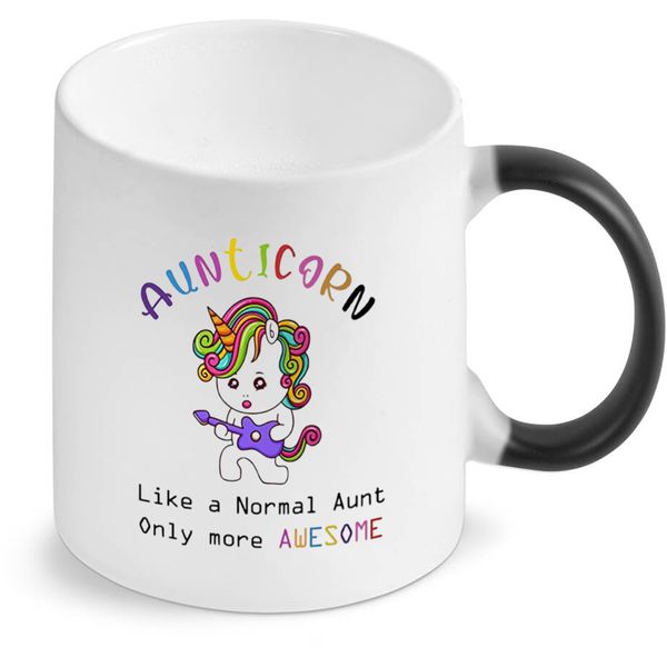 Auntiecorn Color Changing Mug