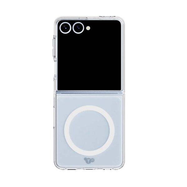 Tech21 EvoClear Case with Magnet Compatible Samsung Galaxy Z Flip7 - Clear