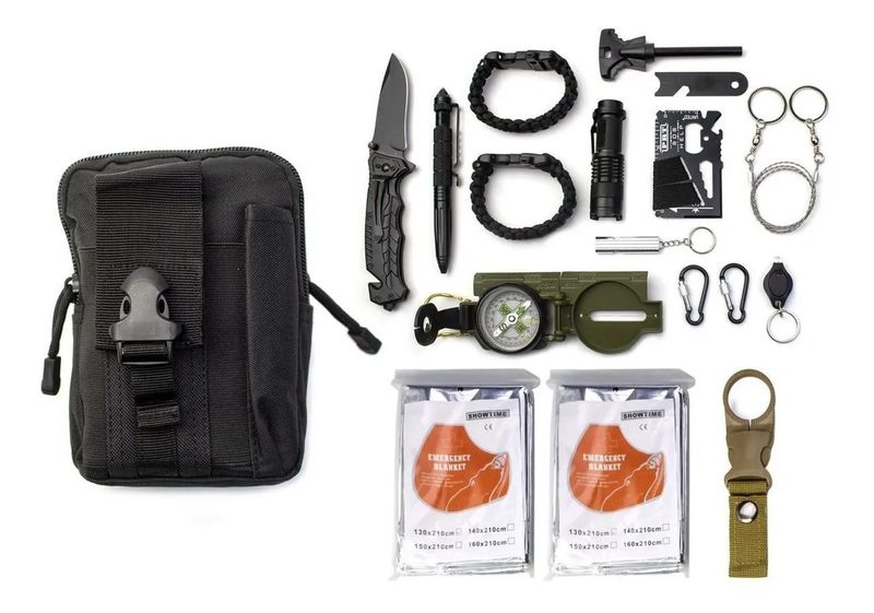 Survival And Emergency Kit With Tz-3 Bag
