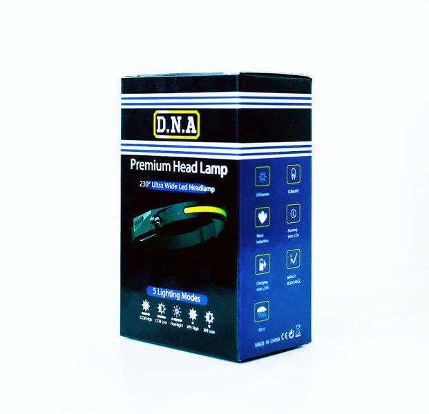 DNA Premium Ultra wide rechargeable head lamp
