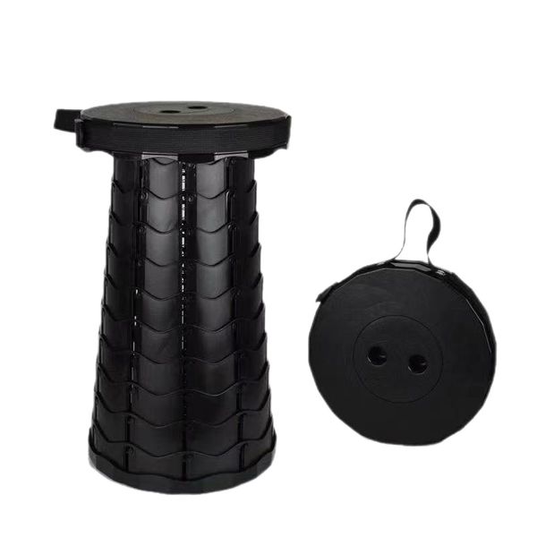 Folding Stool: Adjustable Height, Stable And Lightweight For All Uses