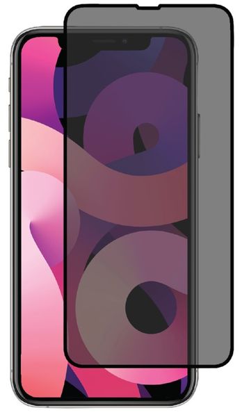 Anti Spy iPhone 13 Pro Max Black Privacy Tempered Glass Screen Protector