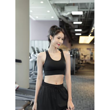 Women Sport Bra Wirefree Seamless Racerback for Yoga Workout Gym Activewear, Shop Today. Get it Tomorrow!