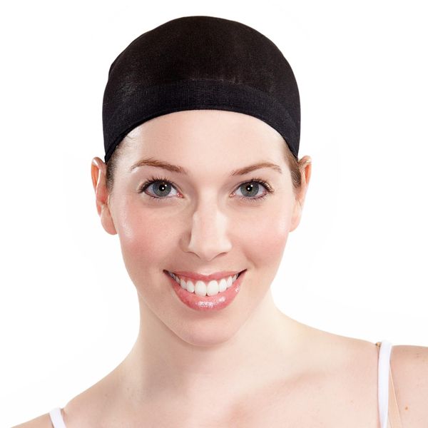 Wig Cap To Wear Under Wig (2 In Pack) Black