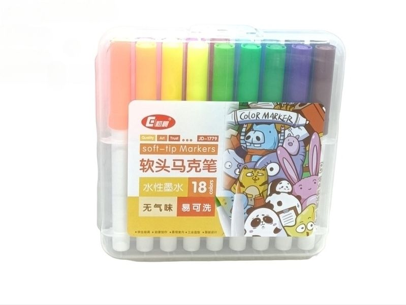 Soft-Tip Markers Set