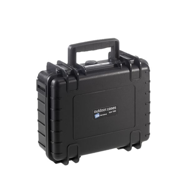 B&amp;W Intl. Outdoor Case 1000 With Foam - Black