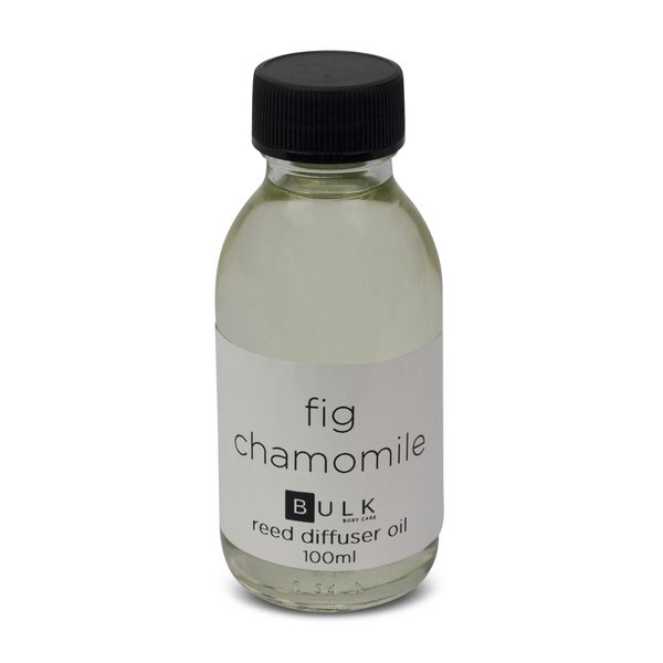 Bulk Body Care - Reed Diffuser Perfume Oil - Fig Chamomile - 100ml