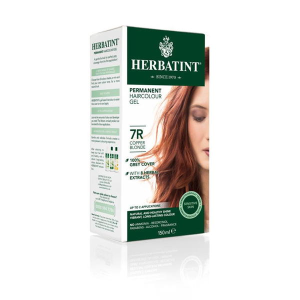 Herbatint Hair Colour - 7R Copper Blonde x 6
