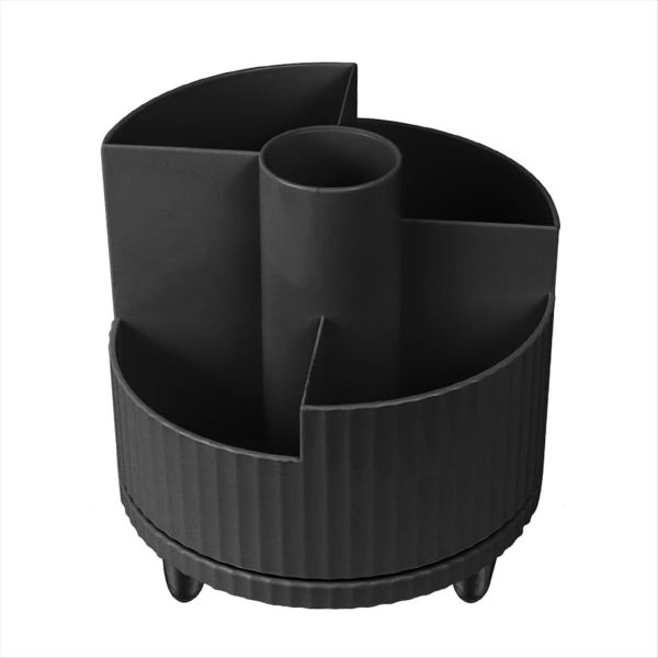 Makeup Brush Holder 360 Rotating Makeup Organizer B