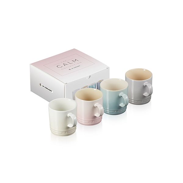Le Creuset Calm Collection Set of 4 350ml Mugs