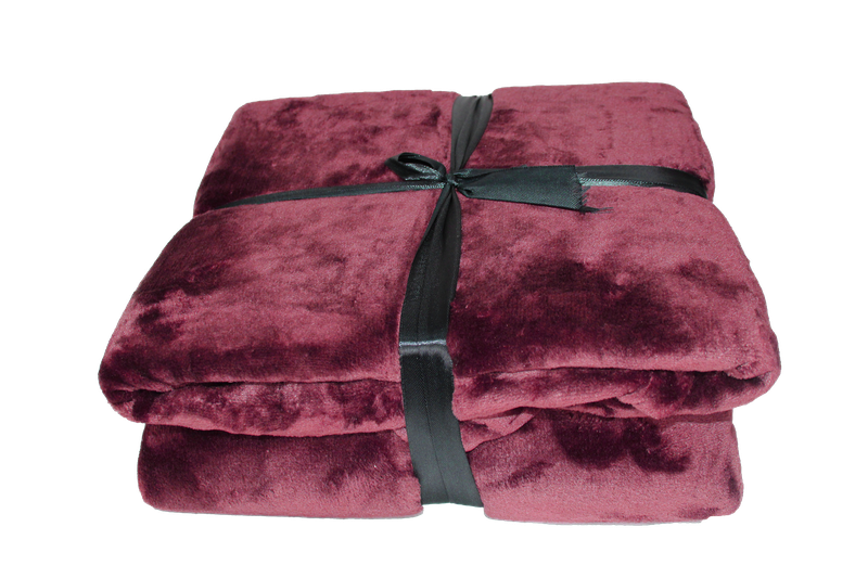 Luxurious Suede Microfiber Fleece Throw Blanket - 150x180cm