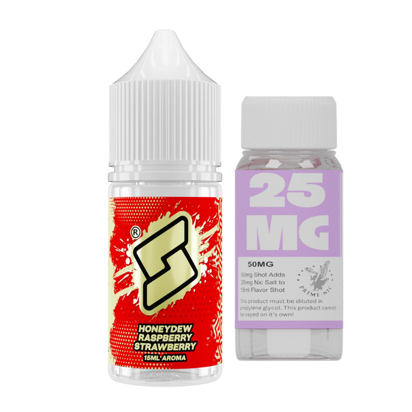 Bard x Smashd Honeydew Raspberry Strawberry 25mg 30ml Longfill Kit