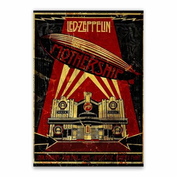 Led Zeppelin Mothership Poster - A1