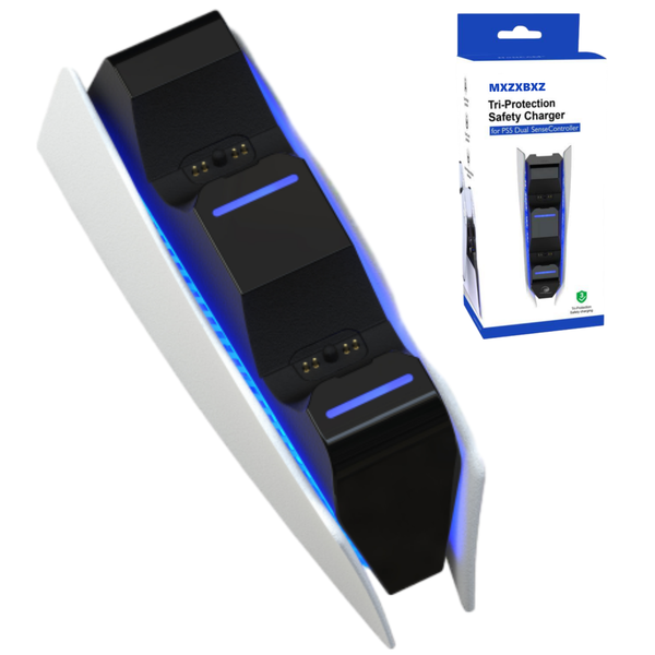 MXZXBXZ Controller Charging Station with Dual Fast Charger Dock for PS5