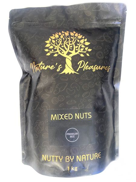 1KG Premium Exotic Mixed Nuts Raw - Gourmet Selection