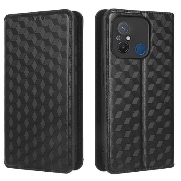 Flip Cover Compatible With Xiaomi Poco C55 4G Shockproof Leather Cover