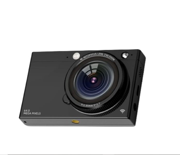 D7 4K WiFi Digital Camera with 64MP Sensor for Photography