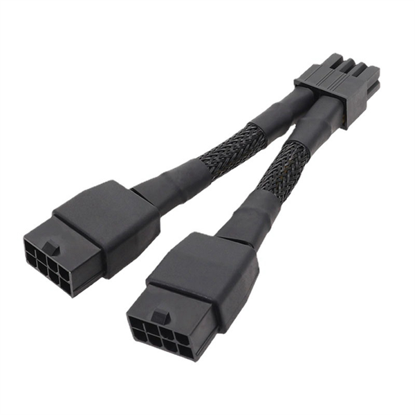 Dual 8Pin to 8Pin Power Graphics Card Power Cord Cable for NVIDIA, B