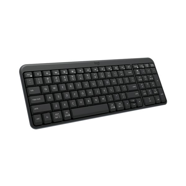 Logitech K250 Compact Bluetooth Wireless Keyboard, Graphite