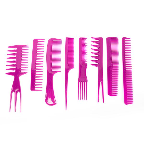 8 Pieces Professional Styling Comb Set