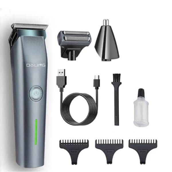 Daling DL-9103 3 In 1 Rechargeable multipurpose personal grooming kit