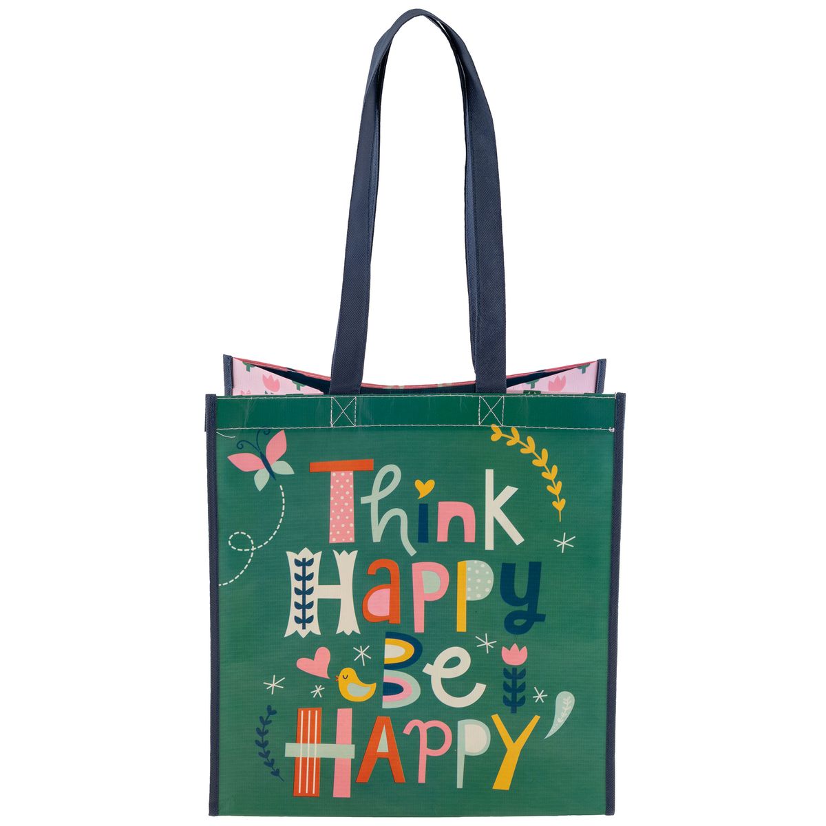 Stephen Joseph Large Recycled Gift Bag Think Happy | Shop Today. Get it ...