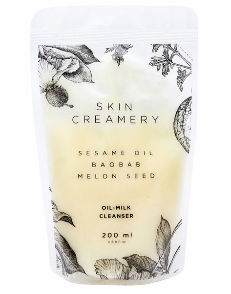 Skin Creamery Oil-Milk Facial Cleanser - Refill Sachet 200ml