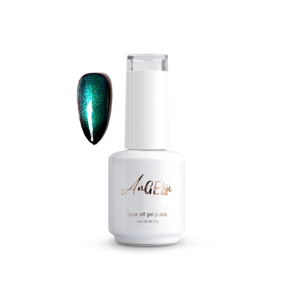 Angelyc Gel Polish - Cat Eye Gel - Green