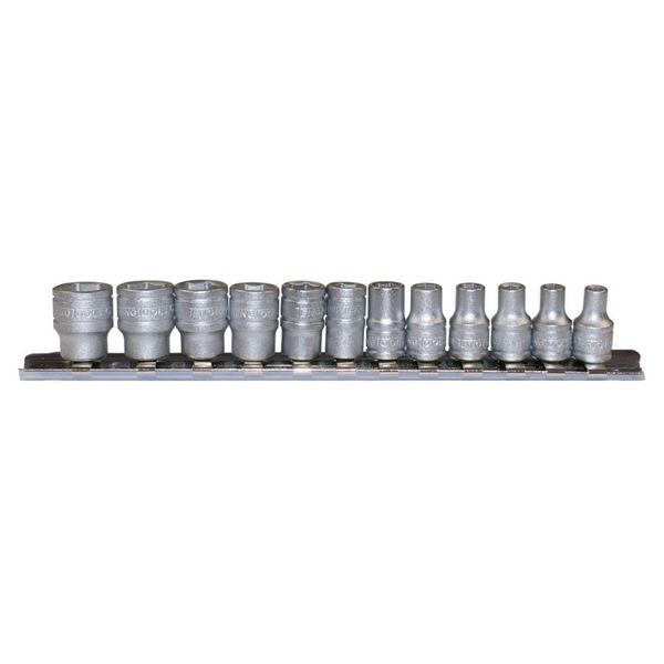TengTools - 1/4" Drive Socket Set, 12 Piece - M1412