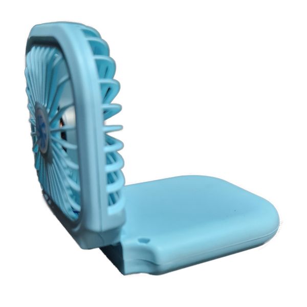 2 in 1 Rechargeable Fan - Powerbank - 3 Speed - Foldable - Handheld