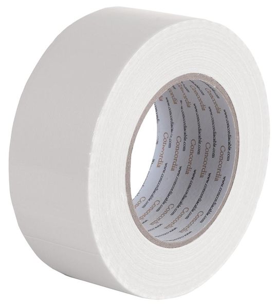 Pro Power (AGT50X50WHT) Gaffer Tape, Cloth, White, 50 mm x 50 m