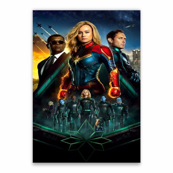 Captain Marvel Movie Poster - A1