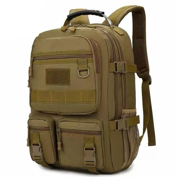 Large Outdoor Hiking Backpack - Multi-Compartment, Ventilated, 36-55L