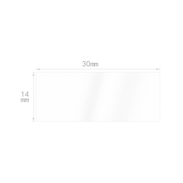 Niimbot- D11 - Thermal Labels - Transparent - 14x30mm - 210 Labels Per Roll