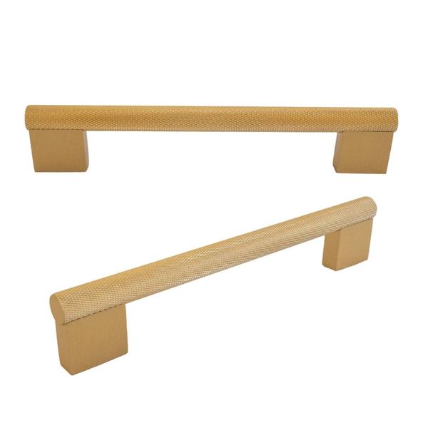 Postmodern Brass T Shape Doorknob Fitting - Set of 2