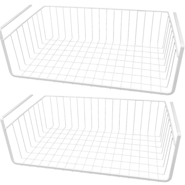 SourceDirect - Bulk Pack Of 2 Under Shelf Wire Baskets - (39x27x13cm)