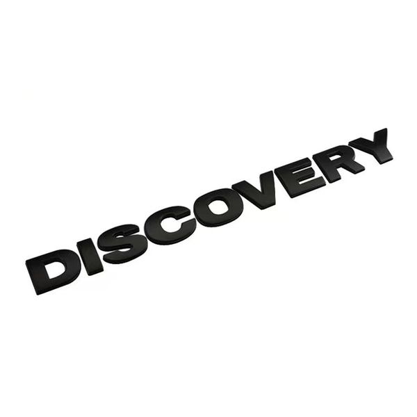 Discovery Badge - Matt Black (DIS-BADGE-MBK)