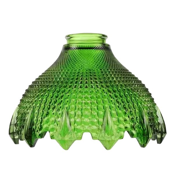 Decor Green Glass Hanging Pendant Lamp Shade - 20cm