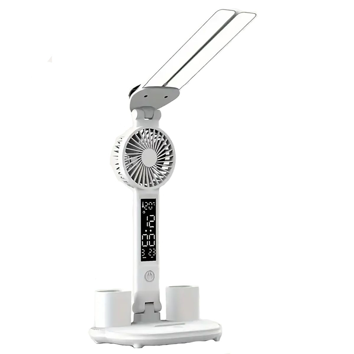 Rechargeable Table Lamp with Temperature Date Time Number Display