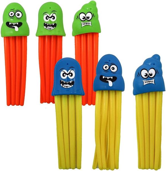 Pool Diving Toy Set for Kids - 6 Multicolor Octopus