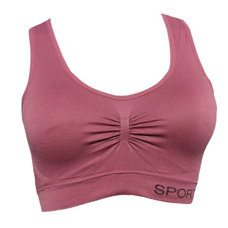 Buy Women's 3 Pack Seamless Comfortable Sports Bra with Removable Pads  (X-Large, Grey) Online at desertcartSeychelles
