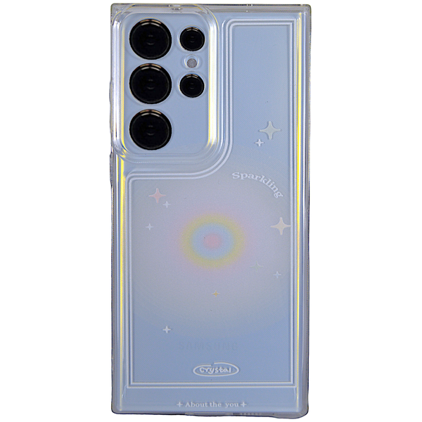 Clear Phone Case with Tiny Diamonds &amp; Pro Cam Compatible with Samsung S23 Ultra
