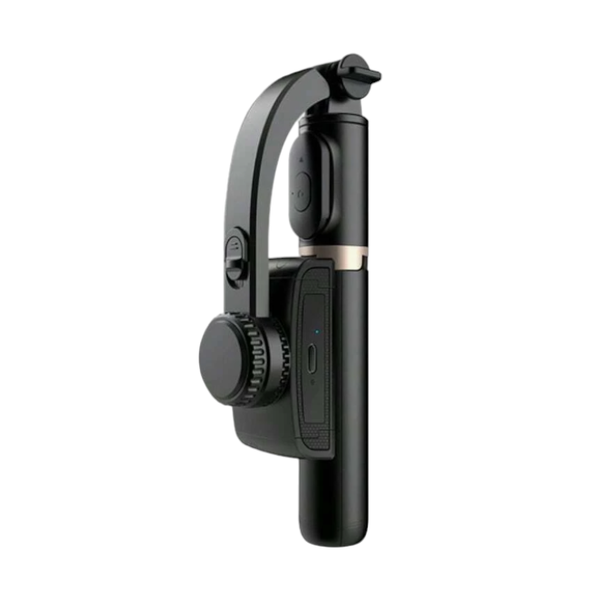 FANGTUOSI - Q08 - Smart Handheld Gimbal With Integrated Tripod Stand- Black