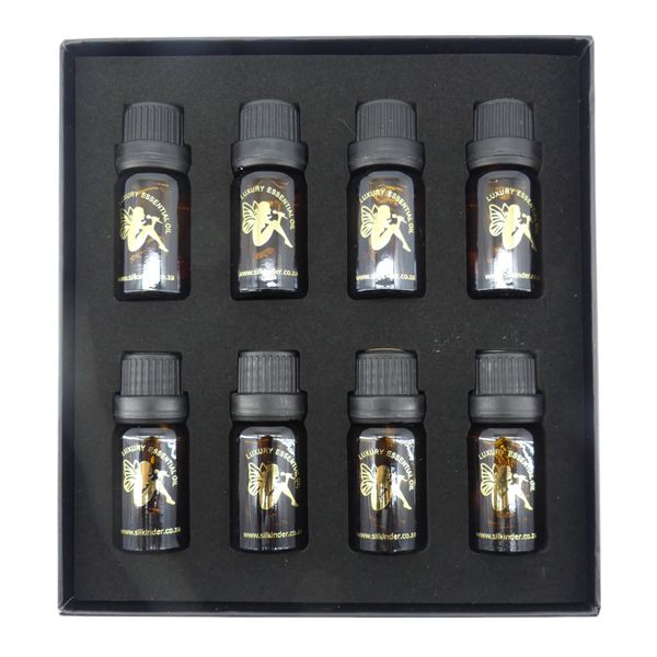 Silkinder Essential Oil Giftset (8 Bottles - Including Clary Sage)