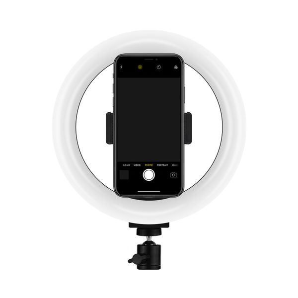RGB LED Ring Light with Phone Clip MJ20