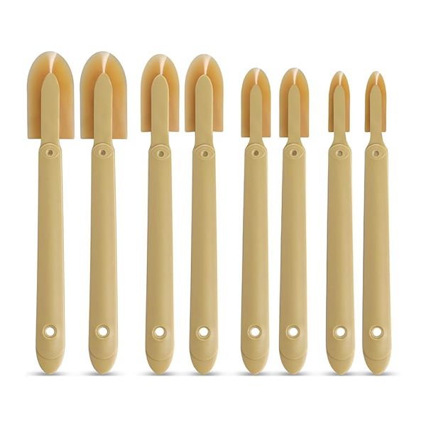 8Piece Silicone Caulking Finishing Tools Reusable Sealant Spatula Spreader