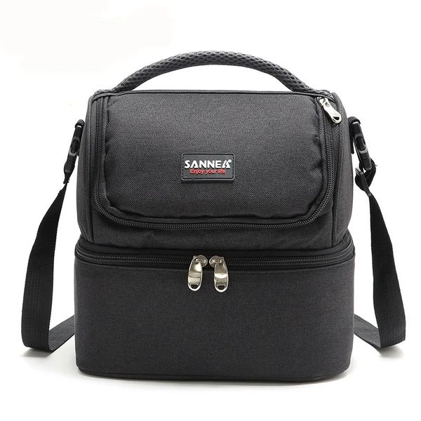 Online Traders Double-Deck Lunch Bag